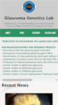 Mobile Screenshot of glaucomageneticslab.org